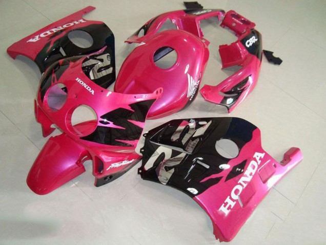 1991-1998 Black Pink Honda CBR250RR MC22 Motorbike Fairing UK