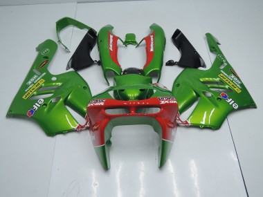 1994-1997 Green Red Kawasaki ZX9R Motorbike Fairing Kits UK