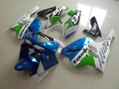 1994-1997 Light Blue White Kawasaki ZX9R Moto Fairings UK