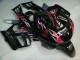 1995-1998 Black Red Flame Honda CBR600 F3 Bike Fairing Kit UK