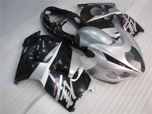 1996-2007 Silver Black Suzuki GSXR 1300 Hayabusa Motorcycle Fairing Kits UK