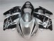 1996-2007 Silver Black Suzuki GSXR 1300 Hayabusa Motorcycle Fairing Kits UK