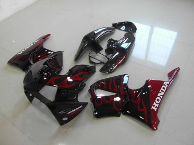 1998-1999 Black Red Honda CBR900RR 919 Motorcycle Fairings Kits UK