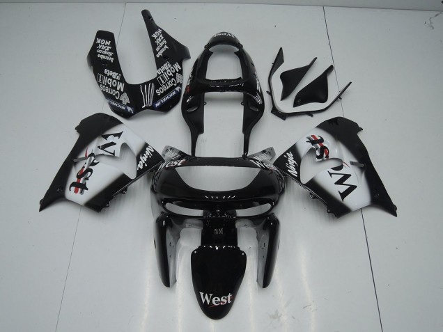 1998-1999 Black West Kawasaki ZX9R Bike Fairing UK