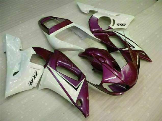 1998-2002 Purple White Yamaha YZF R6 Replacement Fairings UK