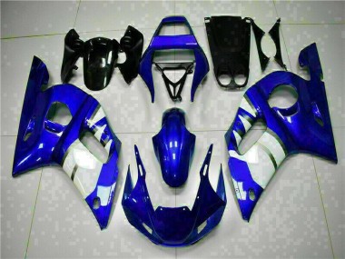 1998-2002 Blue Yamaha YZF R6 Motorcycle Fairing Kits UK