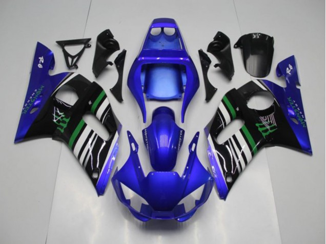 1998-2002 Blue Monster Yamaha YZF R6 Motor Bike Fairings UK