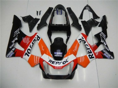 2000-2001 Orange Red Black Repsol Honda CBR900RR 929RR Motorbike Fairing Kits UK