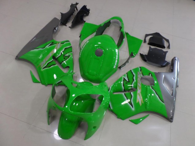 2000-2001 Green Flame Kawasaki ZX12R Bike Fairings UK