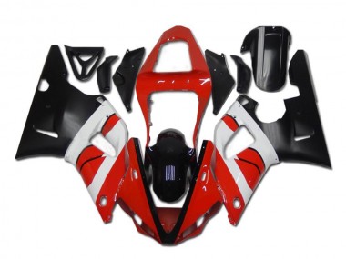 2000-2001 Red White Black Yamaha YZF R1 Replacement Fairings UK