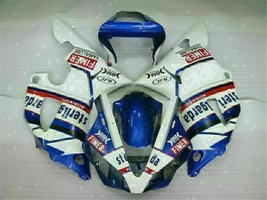 2000-2001 Blue White Yamaha YZF R1 Replacement Fairings UK