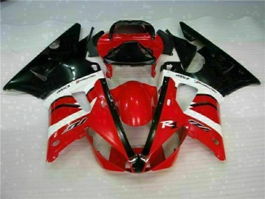 2000-2001 Red Yamaha YZF R1 Motorcycle Fairings Kit UK