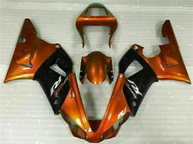 2000-2001 Orange Yamaha YZF R1 Motorbike Fairings UK