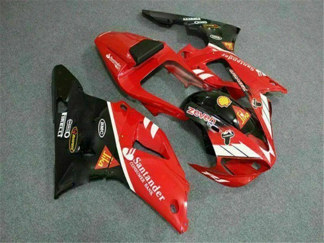 2000-2001 Red Yamaha YZF R1 Motorcycle Fairings Kits UK