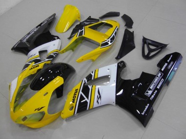 2000-2001 Yellow Anniversary Yamaha YZF R1 Motorbike Fairing Kits UK