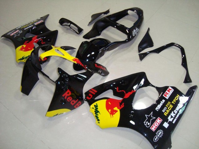 2000-2002 Red Bull Kawasaki ZX6R Motorcycle Fairings Kits UK