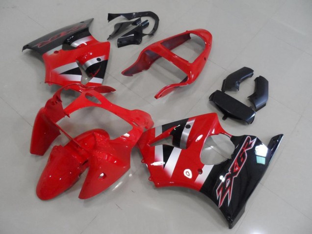 2000-2002 Red OEM Style Kawasaki ZX6R Motorcycle Fairings Kit UK