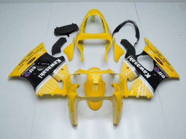 2000-2002 Yellow Arrow Kawasaki ZX6R Motorcylce Fairings UK