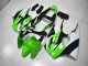 2000-2002 Green White Black Kawasaki ZX6R Bike Fairing Kit UK