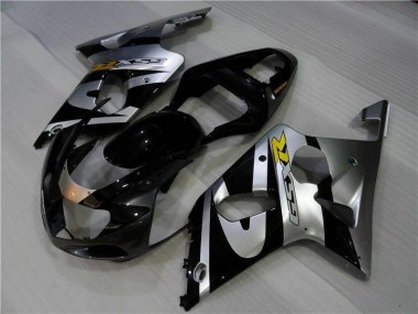 2000-2002 Silver Black Suzuki GSXR 1000 Motor Fairings UK