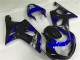 2000-2002 Blue Black Suzuki GSXR 1000 Motorcycle Fairings Kit UK