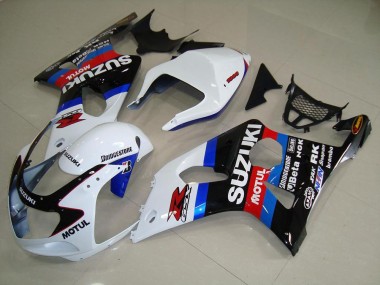 2000-2002 Black White Blue Suzuki GSXR 1000 Moto Fairings UK