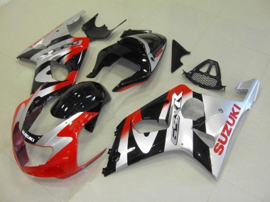 2000-2002 Red Silver Suzuki GSXR 1000 Motorcycle Fairings UK