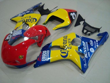 2000-2002 Red Yellow Blue Corona Race Suzuki GSXR 1000 Motorbike Fairings UK