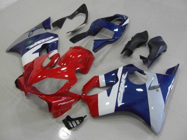 2001-2003 Red Blue Silver Honda CBR600 F4i Bike Fairing UK