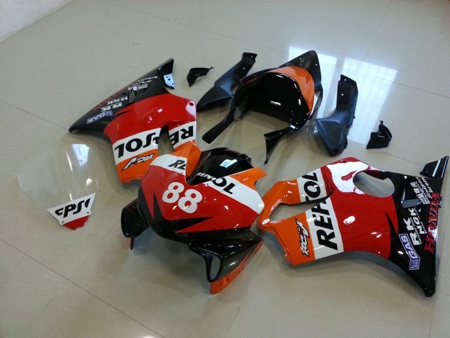 2001-2003 Race Repsol 88 Honda CBR600 F4i Motorcyle Fairings UK