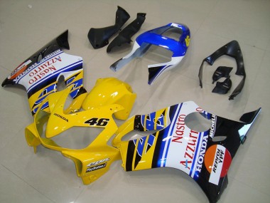 2001-2003 Yellow Honda CBR600 F4i Motorcycle Fairings UK