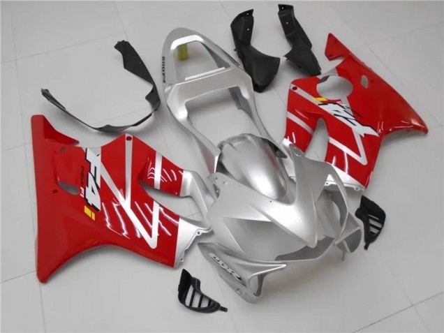 2001-2003 Silver Red Honda CBR600 F4i Bike Fairings UK