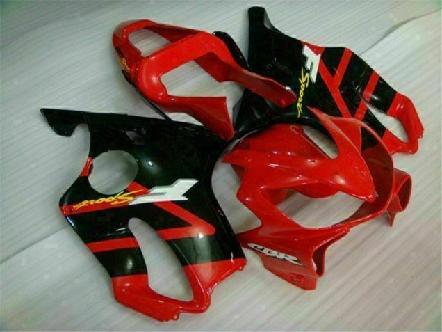 2001-2003 Red Black Honda CBR600 F4i Motorcycle Fairings Kits UK