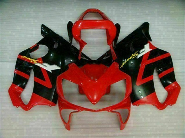 2001-2003 Red Black Honda CBR600 F4i Motorcycle Fairings Kits UK