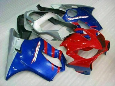 2001-2003 Blue Red Honda CBR600 F4i Motorbike Fairings UK