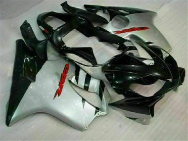 2001-2003 Black Silver Honda CBR600 F4i Bike Fairing Kit UK