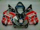 2001-2003 Red White Blue Castrol Cycle World Honda CBR600 F4i Motorcycle Fairings Kits UK