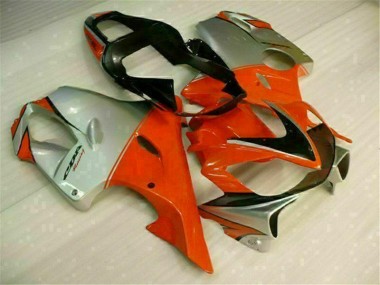 2001-2003 Red Silver Honda CBR600 F4i Motorcycle Fairing Kits UK