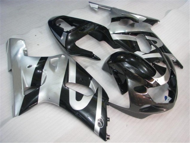 2001-2003 Silver Black Suzuki GSXR 600/750 Bike Fairings UK