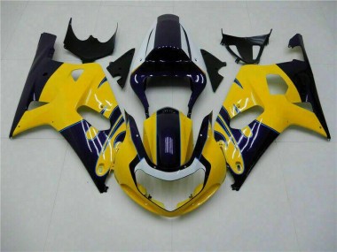 2001-2003 Yellow Suzuki GSXR 600/750 Bike Fairings UK