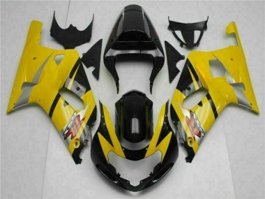 2001-2003 Yellow Suzuki GSXR 600/750 Replacement Motorcycle Fairings UK