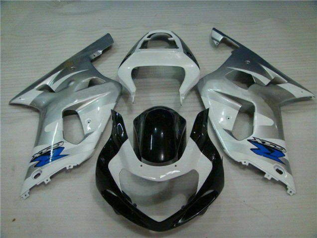 2001-2003 Silver Black Suzuki GSXR 600/750 Motorbike Fairing Kits UK