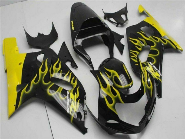 2001-2003 Black Suzuki GSXR 600/750 Motorbike Fairing UK