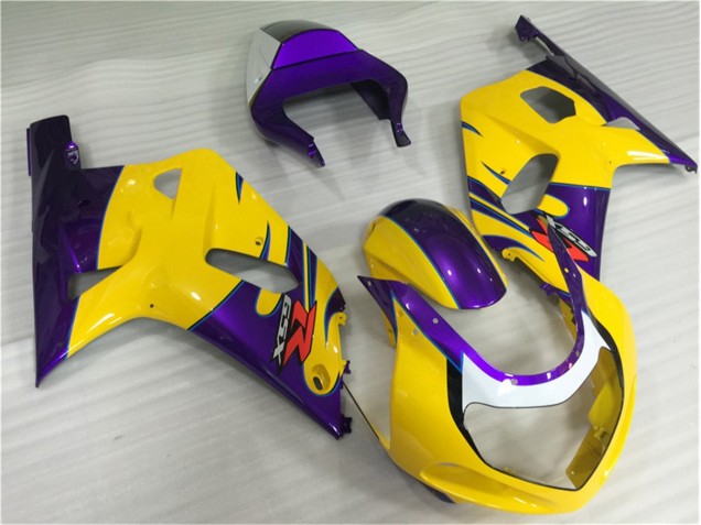 2001-2003 Yellow Suzuki GSXR 600/750 Replacement Motorcycle Fairings & Plastics UK