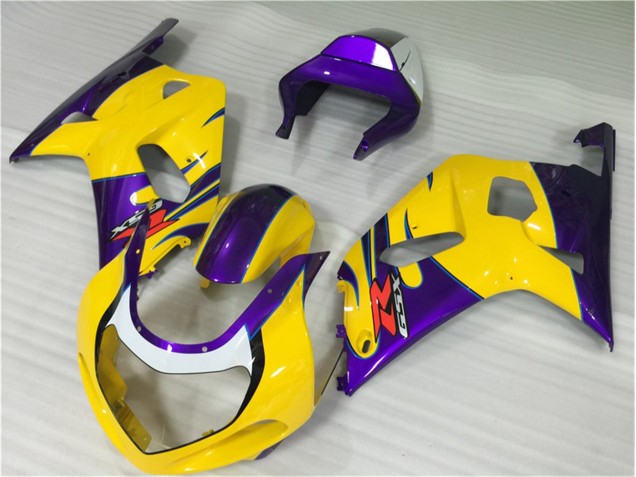 2001-2003 Yellow Suzuki GSXR 600/750 Replacement Motorcycle Fairings & Plastics UK