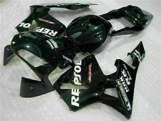 2003-2004 Black Repsol Honda CBR600RR Motorbike Fairing UK