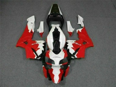 2003-2004 Red White Honda CBR600RR Replacement Motorcycle Fairings UK