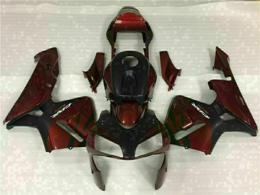 2003-2004 Black Red Honda CBR600RR Replacement Motorcycle Fairings UK