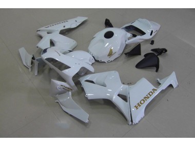 2003-2004 White Gold Honda CBR600RR Replacement Fairings UK