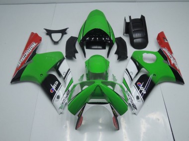 2003-2004 Green Motocard Kawasaki ZX6R Motorbike Fairings UK